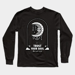 trust your soul moon child Long Sleeve T-Shirt